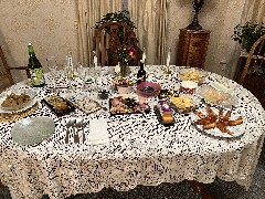 Company; New Years Visit Dinner; Home